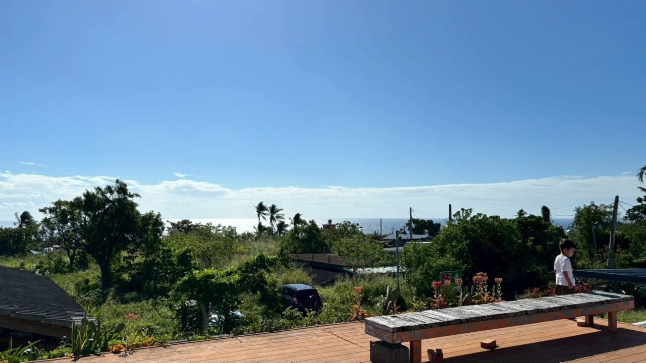 都蘭小星觀景天台與山海景色